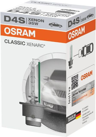 Osram Крушка за автомобил D4S Ксенон 4150K Неутрално Бяло 42V 35W