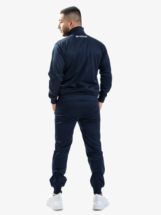 Givova Tuta One Sweat Set Navy Blue