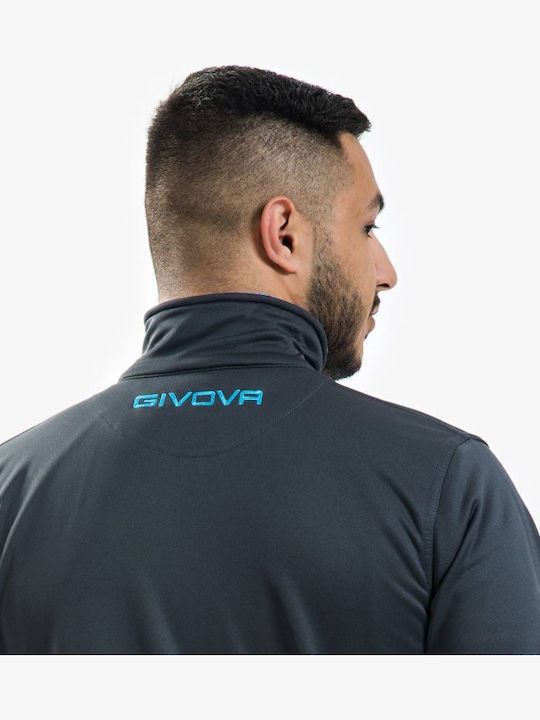Tuta One Football Tracksuit Glossy with Elastic Gray