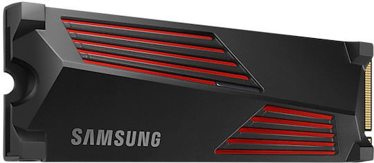 Samsung 990 PRO With Heatsink SSD 2TB M.2 Type With PCI Express 4.0 Connection And Heatsink PS5 Compatible MZ-V9P2T0GW