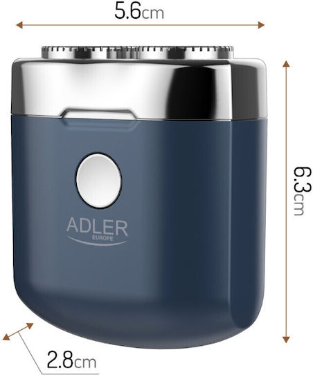 Adler Usb AD 2937 Rotativ Aparat de Ras Electric Față Reîncărcabil