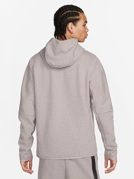 Nike Tottenham Hotspur Tech Fleece Windrunner Gray with Hood