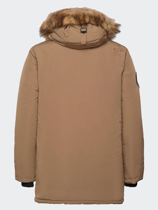 Everest Winter Jacket Parka Sandy Brown