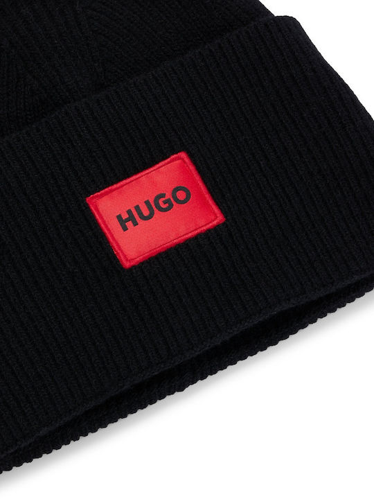 Beanie Ανδρικός Σκούφος Πλεκτός σε Μαύρο χρώμα