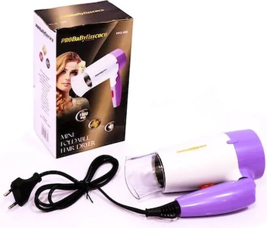 Travel Hair Dryer 1500W PRO-881.PINK