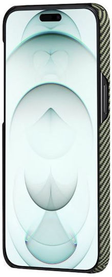 Pitaka Fusion Weaving Magez Back Cover Aramid Fiber 0.95mm Multicolour (iPhone 15 Pro)