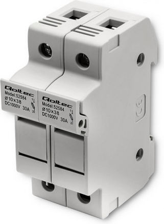Qoltec Ρελέ Ράγας Ισχύος 30A Διπολικό με Τάση 1000V