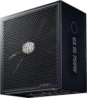 CoolerMaster GX III 750W Μαύρο Τροφοδοτικό Υπολογιστή Full Modular 80 Plus Gold