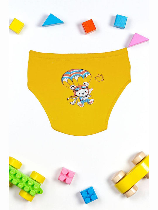 Poopes Kids Diaper Underwear Yellow 1pcs