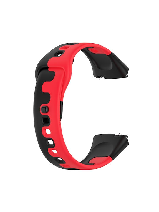 Active Stitching Two Color Strap Silicone Black (Redmi Watch 3 Active)