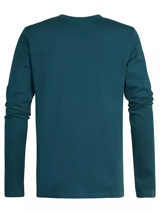 Petrol Industries Men's Long Sleeve Blouse Petrol Blue