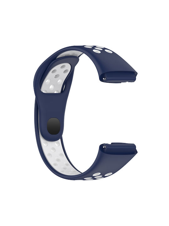 Lite Watch 3 Active Two Color Λουράκι Σιλικόνης Μπλε (Redmi Watch 3 Active)
