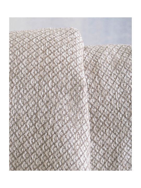Rythmos Tempe Ριχτάρι Πολυθρόνας Δύο 'Οψεων Chenille 180x160εκ. Καφέ