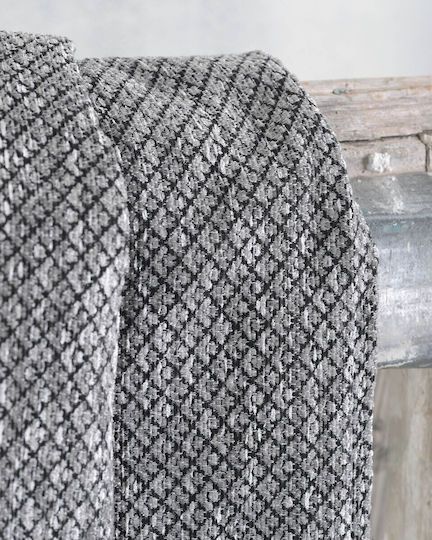Rythmos Tempe Ριχτάρι Τετραθέσιου Καναπέ Chenille 180x330εκ. Καφέ