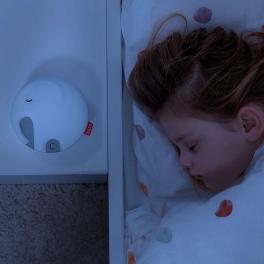 Zazu Sleep Toy Elephant Sleep Aid With Breathing Technique with Lights