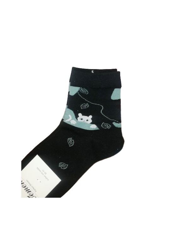 Join Patterned Socks Black/Raff 2Pack