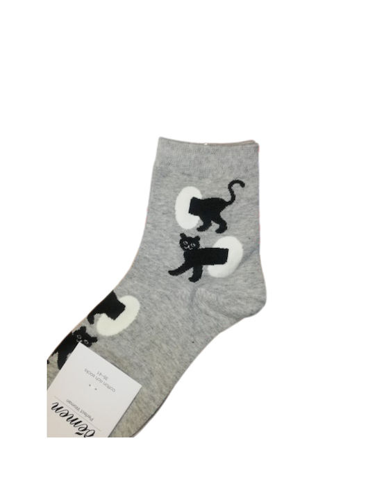 Join Gemusterte Socken Black/Grey 2Pack