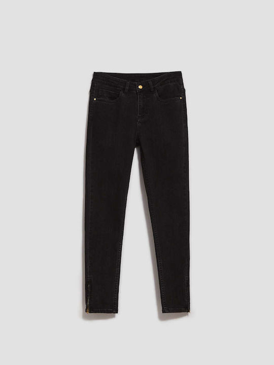 Make your image Women's Jean Trousers Black