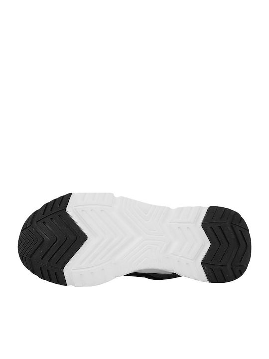 Leder Stiefeletten Damen mit Pelz Schwarz