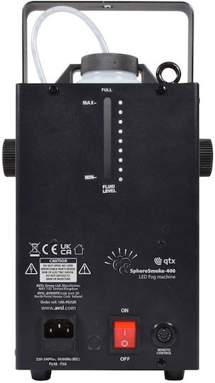 QTX Sound Μηχανή Καπνού 400W με Ενσύρματο Χειριστήριο