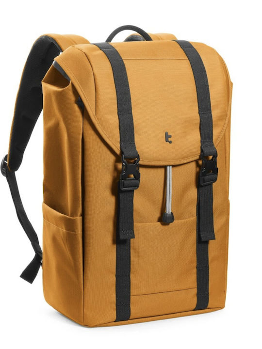 tomtoc Vintpack Ta1 Tasche Rucksack für Laptop 15.6" in Gelb Farbe