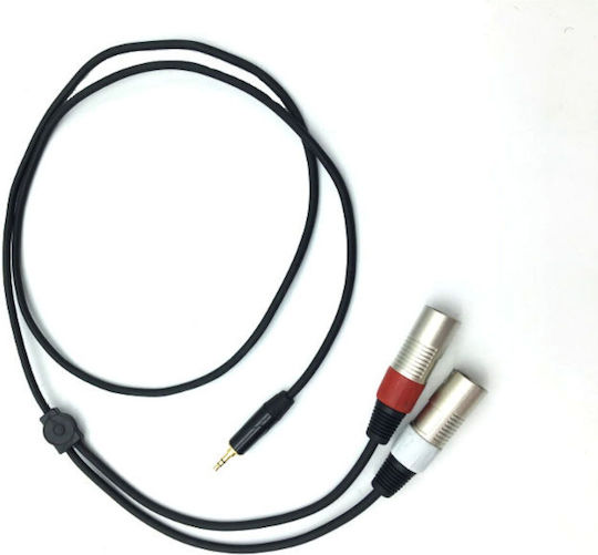 Cobra Cable XLR male - XLR male Μαύρο 1.5m (CL330-015)