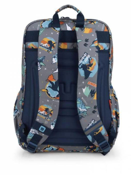 Gabol Dragon School Bag Backpack Elementary Multicolour