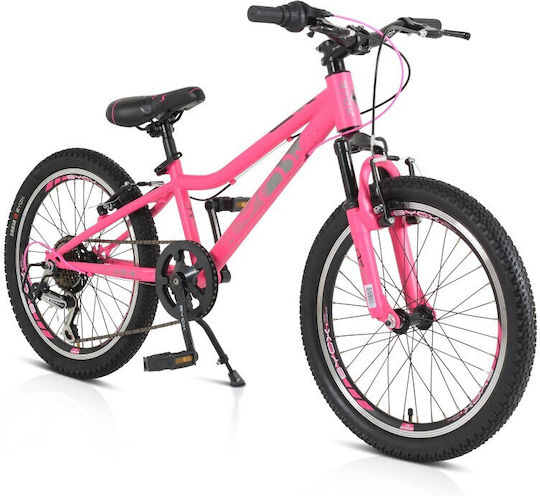 Byox Tucana 20" Παιδικό Mountain Bike 6 Ταχυτήτων Ροζ