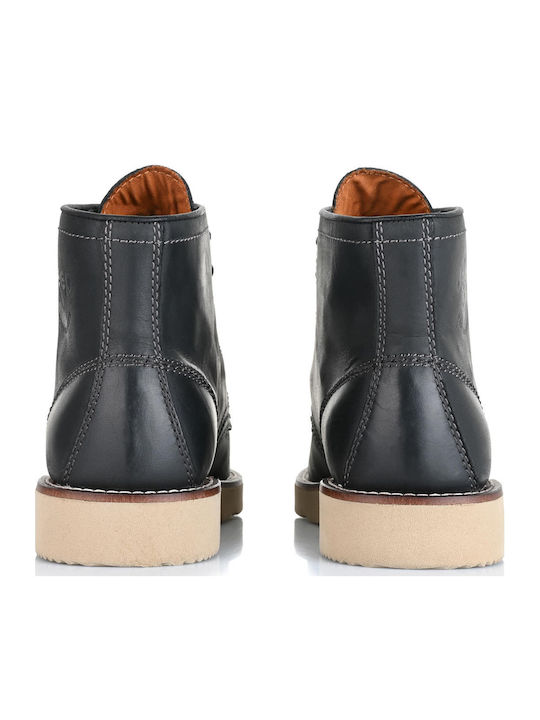 Lässige Herrenstiefel Schwarz