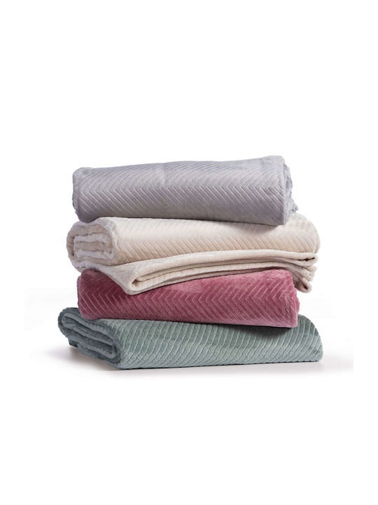 Nef-Nef Homeware Dakari Three-Seater Sofa Throw Jacquard 180x300cm Grey
