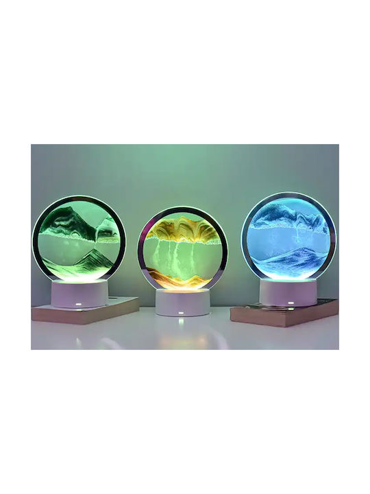 Keskor 3d Illusion Decorative Lamp Beige