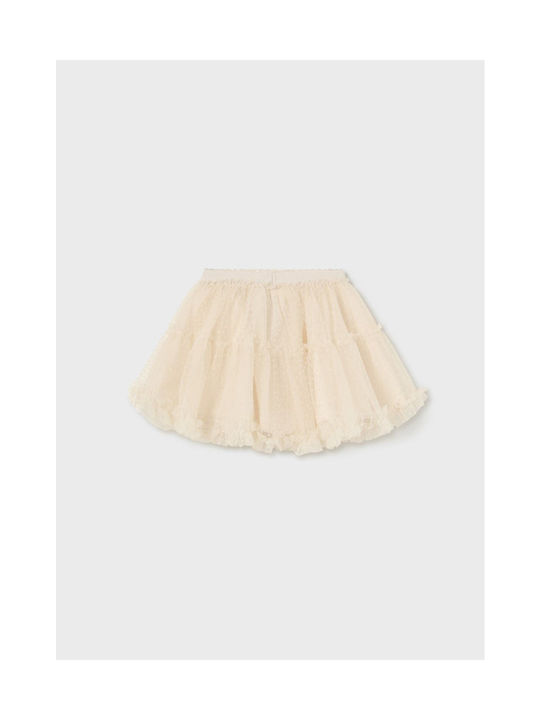 Mayoral Kids Skirt Beige