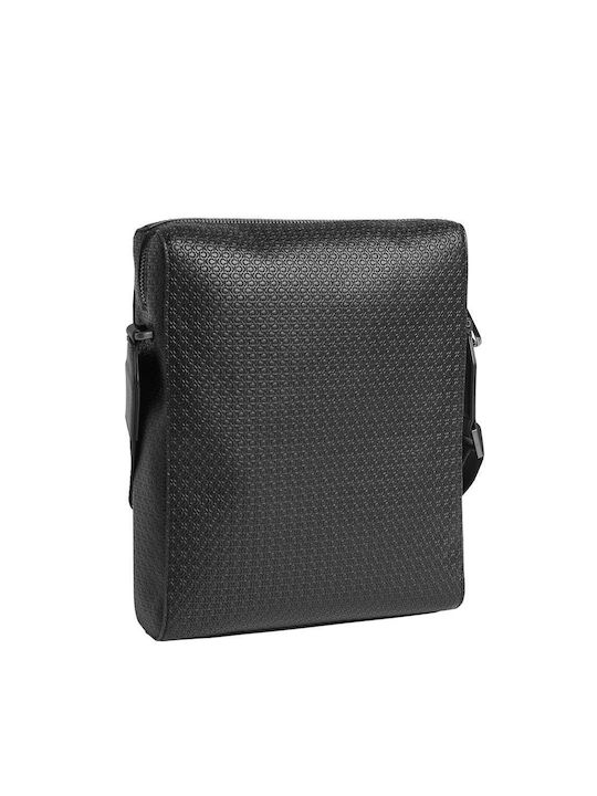 Calvin Klein Minimalism Reporter Mono Geantă pentru bărbați Umăr / Crossbody Neagră