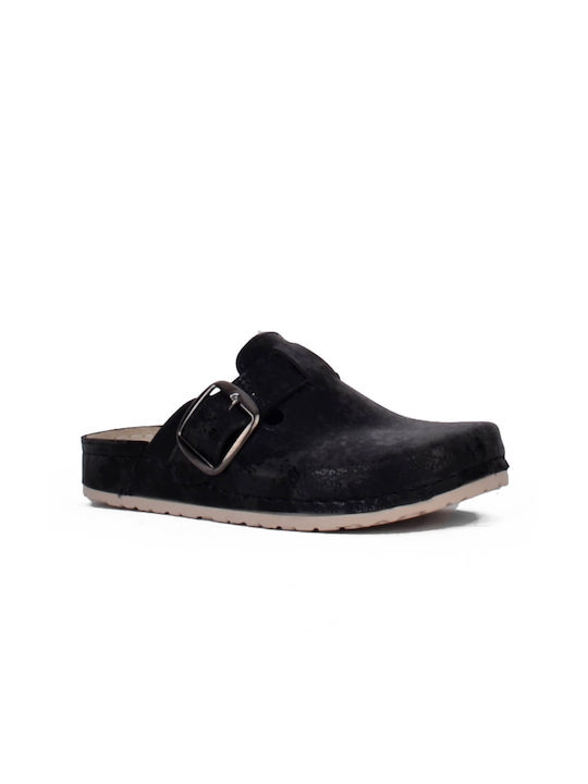 My Way Shoes Anatomic Clogs Black