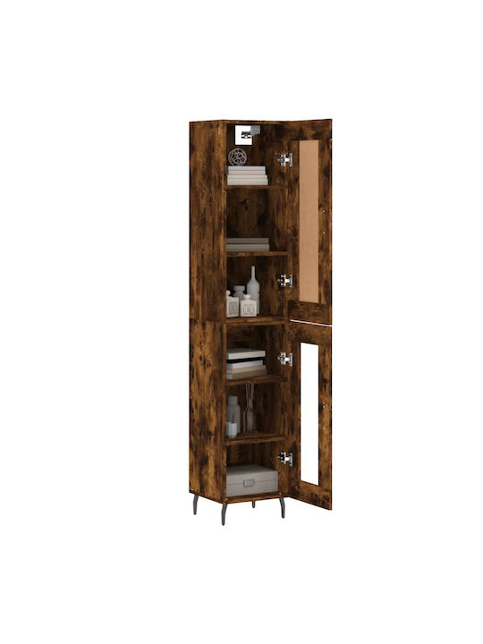 Cabinet pardoseală Stejar afumat 34.5x34x180cm