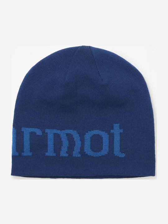 Beanie Unisex Beanie Knitted in Blue color