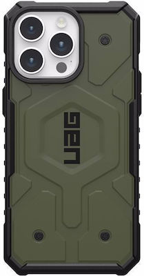 UAG Pathfinder Umschlag Rückseite Kunststoff / Silikon Khaki (iPhone 15 Pro Max)