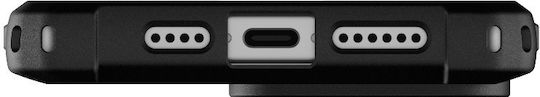 UAG Metropolis Lt Pro Back Cover Aramid Fiber 2mm Μαγνητικό Μαύρο (iPhone 15 Pro Max)
