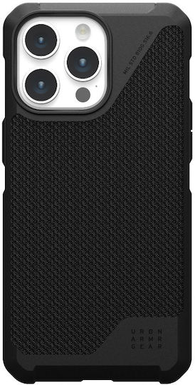 UAG Metropolis Lt Pro Back Cover Aramid Fiber 2mm Μαγνητικό Μαύρο (iPhone 15 Pro Max)