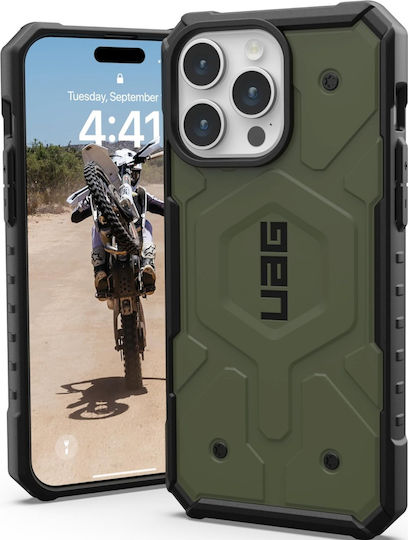 UAG Pathfinder Back Cover Plastic / Silicone Khaki (iPhone 15 Pro Max)
