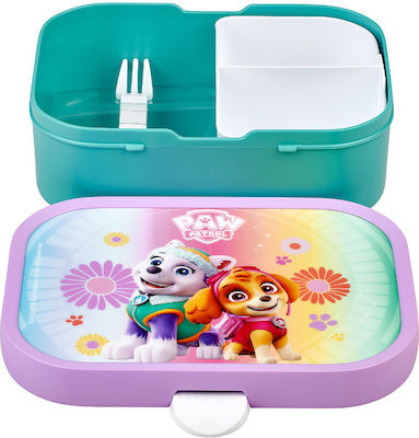 Paw Patrol Kids Lunch Plastic Box 0.75lt L18xW13xH6cm