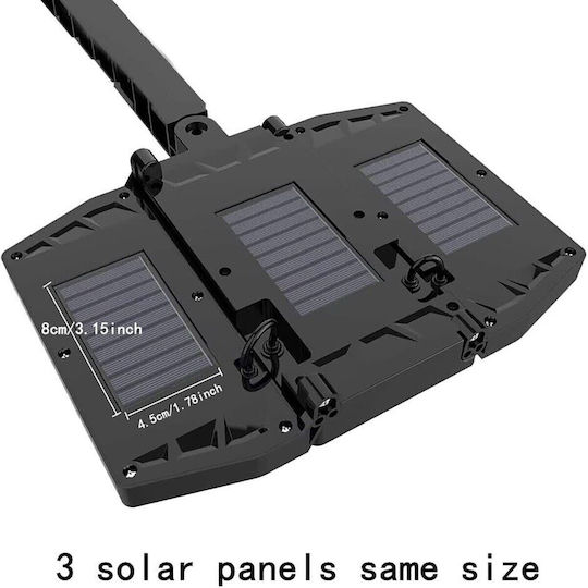Arrango Ηλιακό Φωτιστικό Δρόμου 50W Ψυχρό Λευκό 6500K με Αισθητήρα Κίνησης και Τηλεχειριστήριο