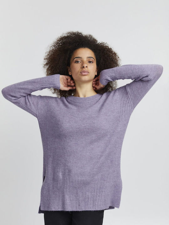 Kamara Long-sleeved Women's Pullover Lilacc