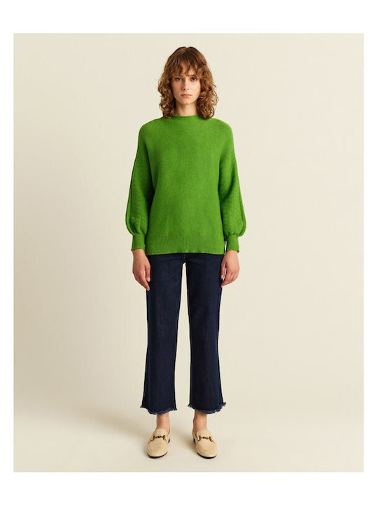 Forel Women's Long Sleeve Sweater Green