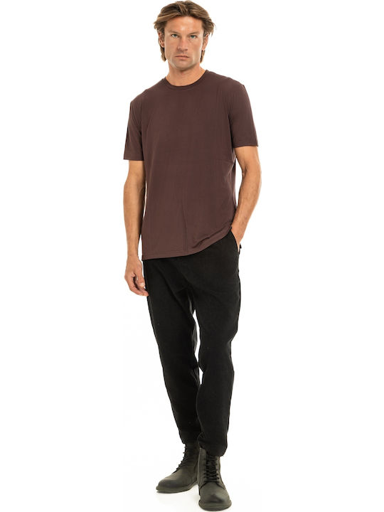 T-shirt Καφέ
