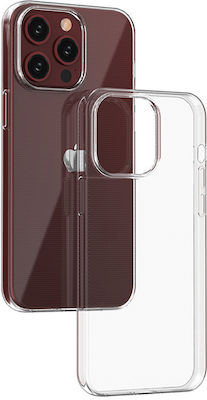 Hurtel Ultra Silicone Back Cover Durable Transparent (iPhone 15 Pro Max)