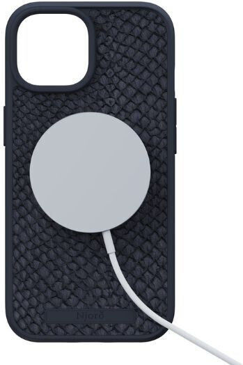 Njord Back Cover Leather 2mm Pink (iPhone 15)