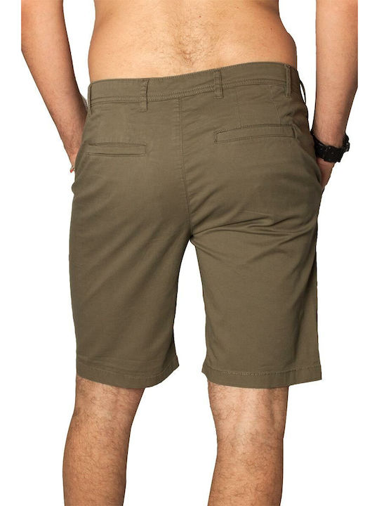 Gnious Men's Shorts Chino Khaki