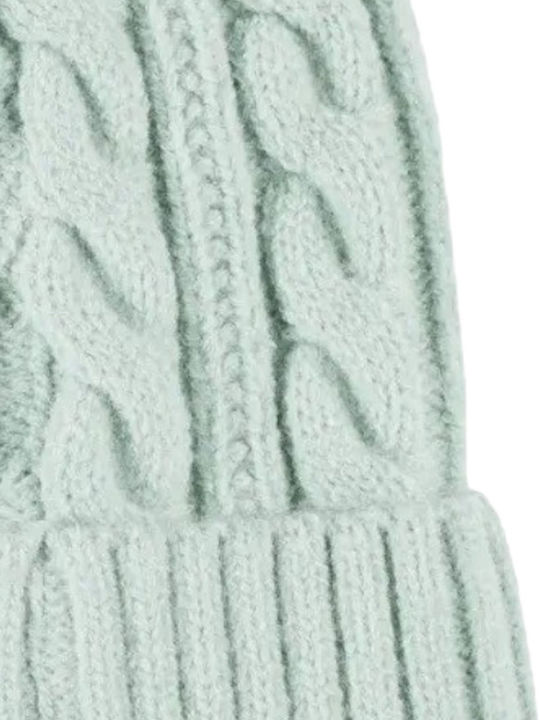 Beanie Beanie Knitted in Green color
