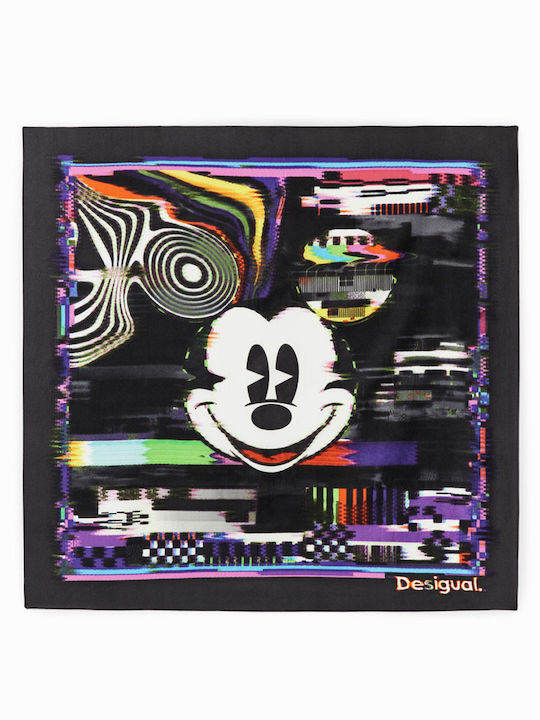 Desigual Square Women's Scarf Black